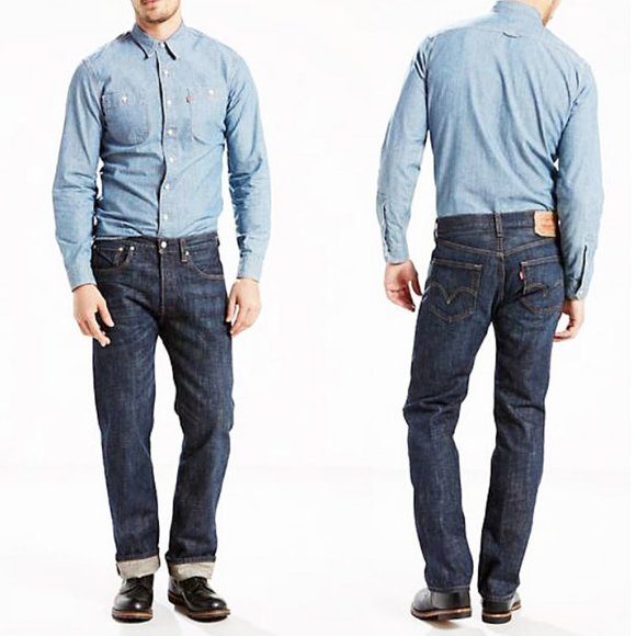 Levi's Other - Levi's 501 Original Fit  Straight Leg Jeans 30x32